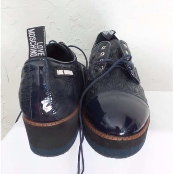 TRAINERS Moschino Love navy